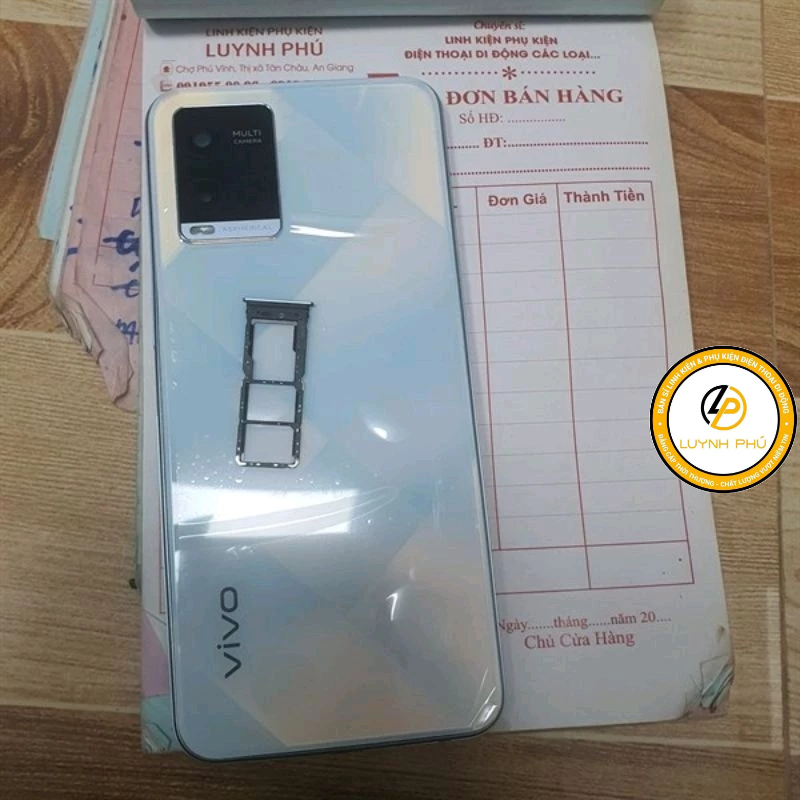 Vỏ Vivo Y21S Y33S có khay sim kính camera