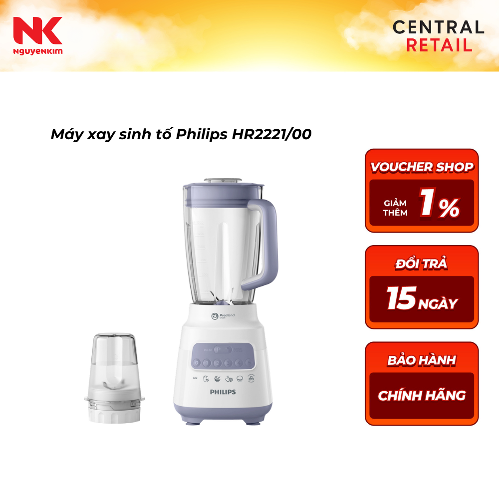 Máy xay sinh tố Philips HR2221/00