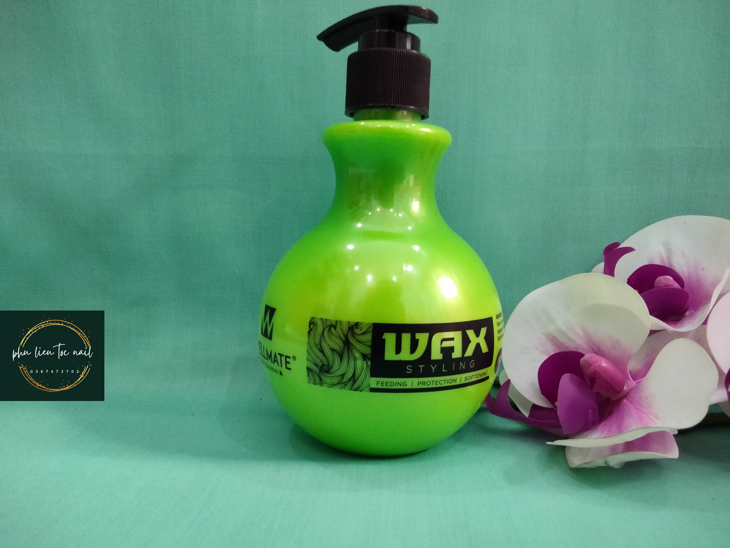 Wax giữ nếp tóc wellmate xanh lá - Trường Thọ, TĐ