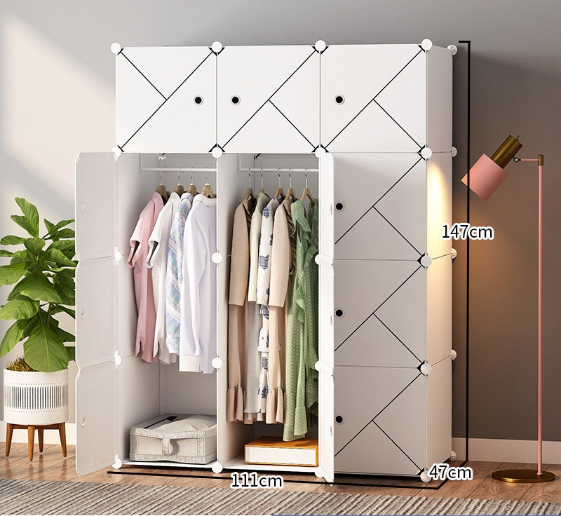 Tủ nhựa - tủ ghép - tủ 12 ngăn lớn