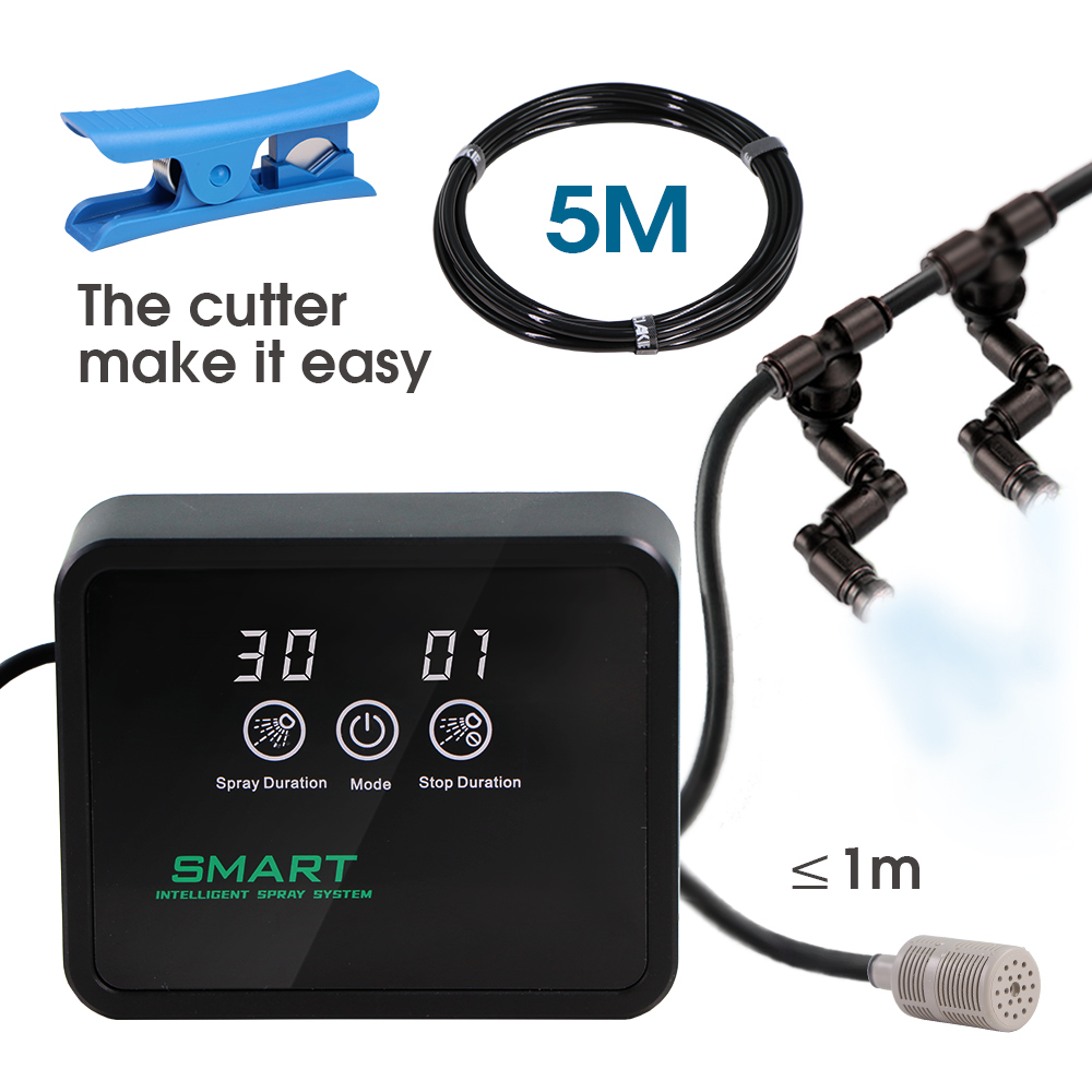 Usb Power Supply Automatic Timing Spray System For Indoor Garden ...