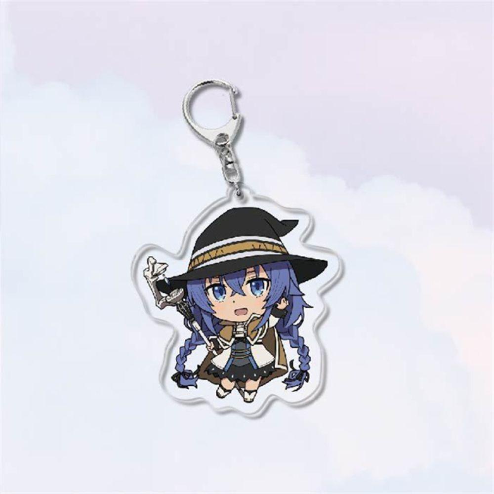 Móc khóa mushoku tensei: jobless reincarnation chất liệu acrylic
