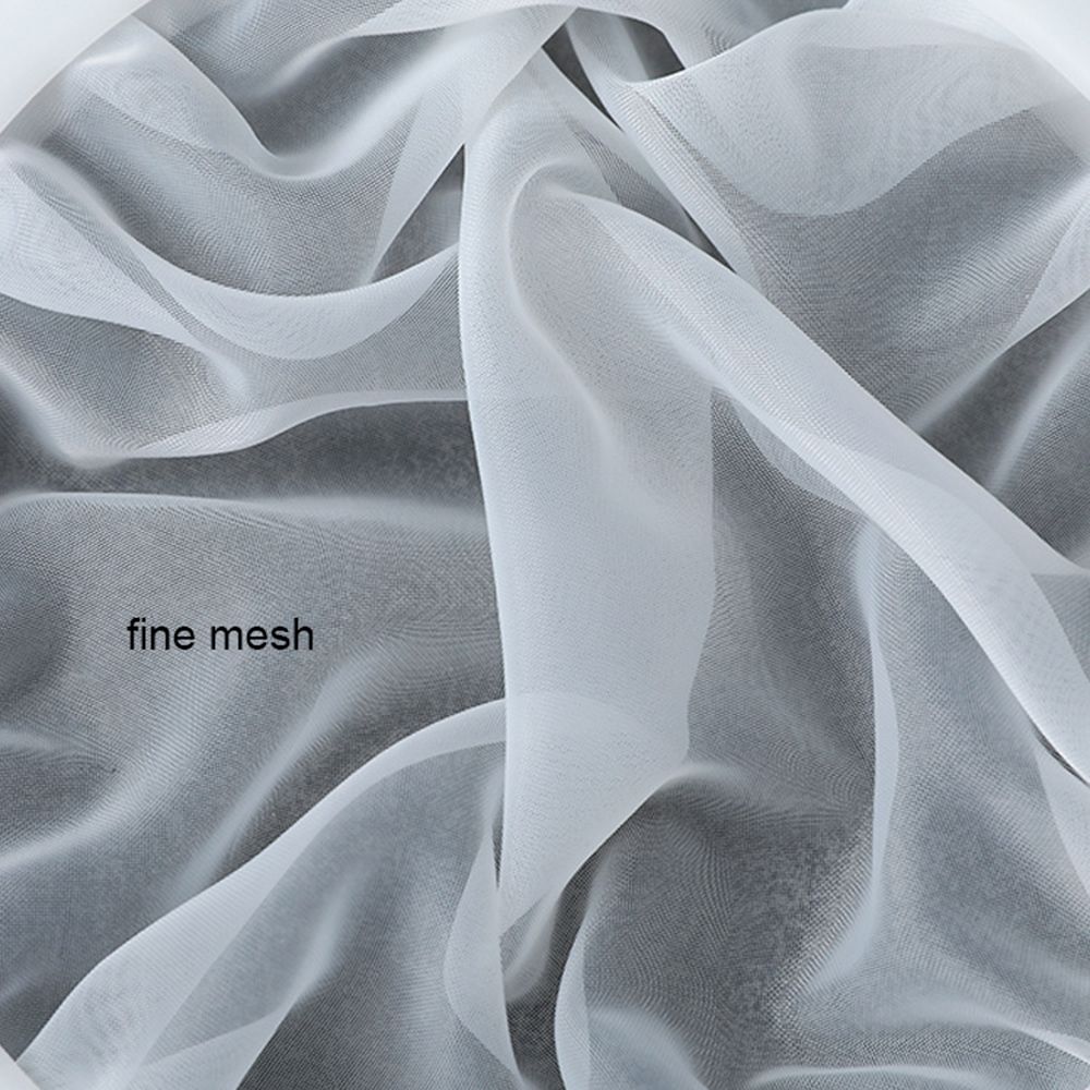 1 Pcs Food Strainer Ultra-fine Useful Nylon Kitchen Gadget Mesh Strainer Funnel Filter Mesh Filter Spoon.