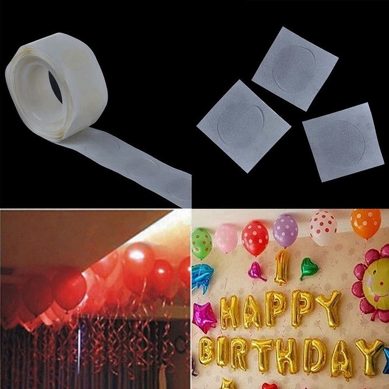 Set 100 Miếng Dán Bong Bóng Trang Trí Tiệc Sinh Nhật