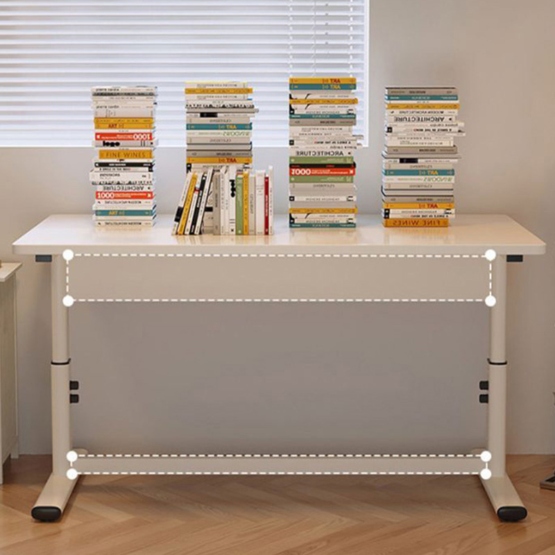 ZUOGUAN Height adjustable desk, hand adjustable desk, computer desk, study desk, home desk desk, computer desk, home desk desk, computer desk