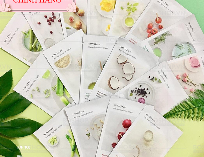 10 Mặt Nạ Giấy Innisfree Cao Cấp - sisaigon