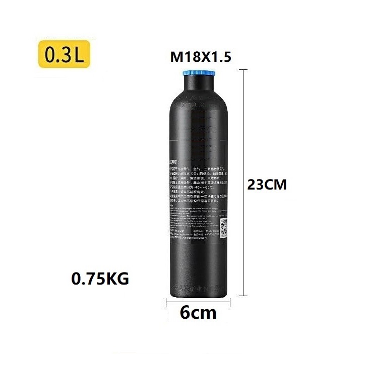 M18X1.5 Pcp Air Tank Regulator Valve High Compressed Paintball Tank