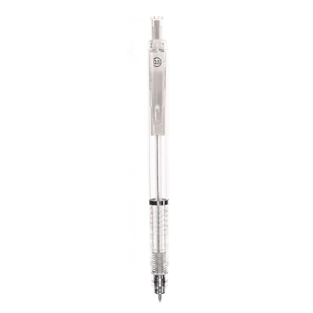 MMLUCK 1pc Transparent Mechanical Pencil Writing Drawing 0.5MM/0.7MM Propelling Pencil Back To School Plastic Automatic Pencil Art Supplies