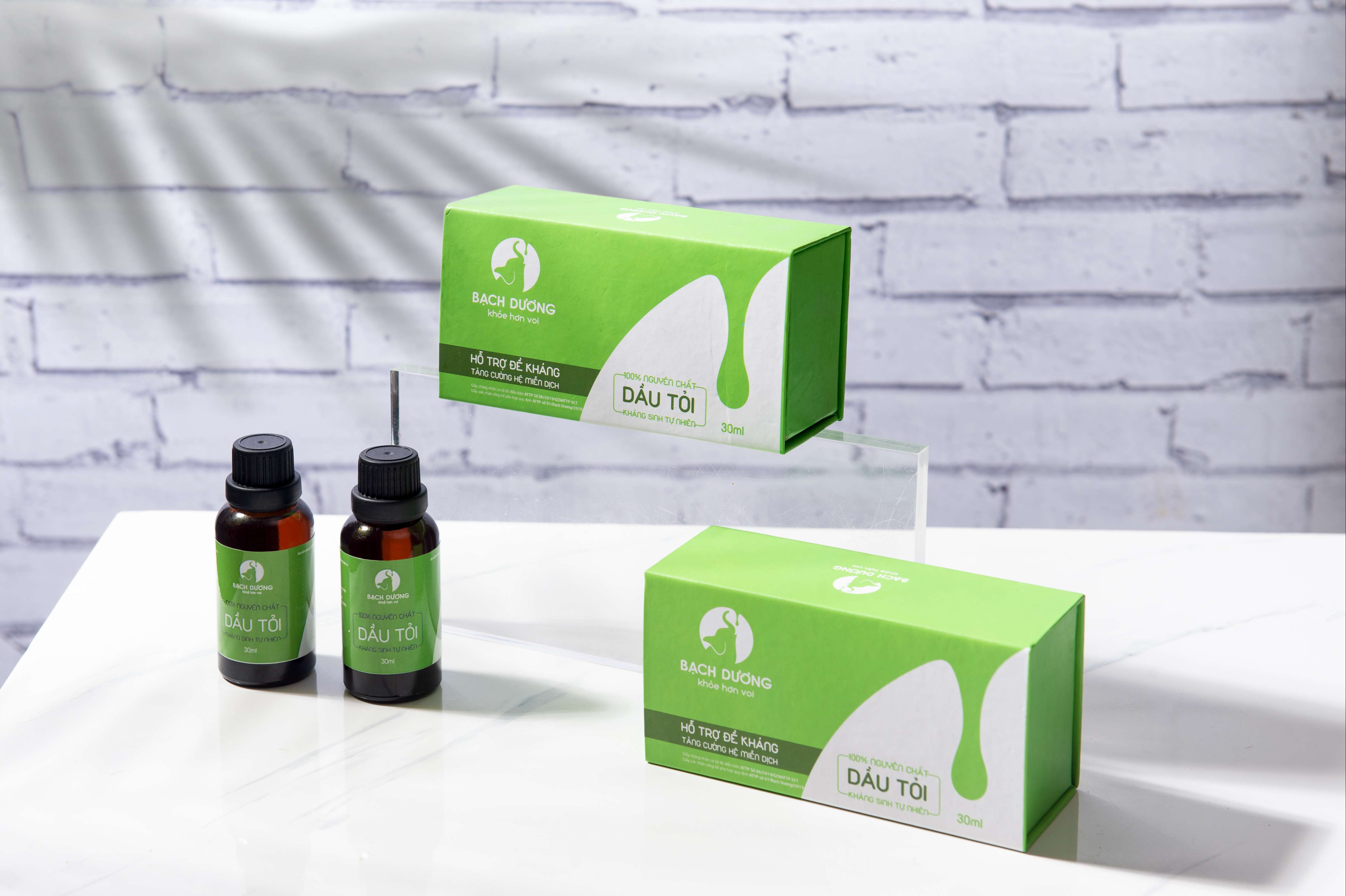 Dầu tỏi Bạch Dương - Lọ 30ml