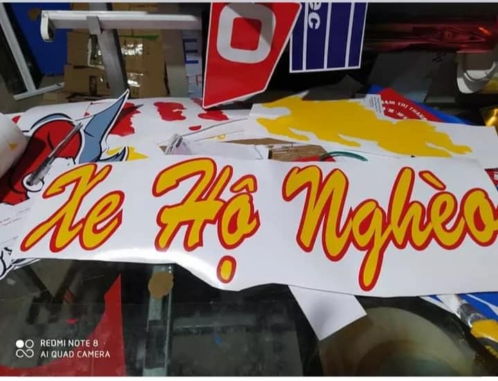 TEM PHẢN QUANG XE HỘ NGHÈO SIÊU CHẤT