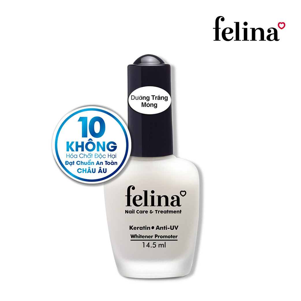 Sơn dưỡng cứng móng, nền móng, trắng móng, phẳng móng felina 14.5ml