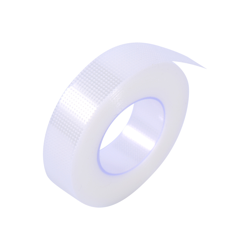 1 Roll PE Tape Roll for Individual Eyelash Extensions Transparent PE Tape Breathable False Eyelash Extensions Makeup Tools Eyelash Extension Supplies Lash TapeElastic Foam Tape