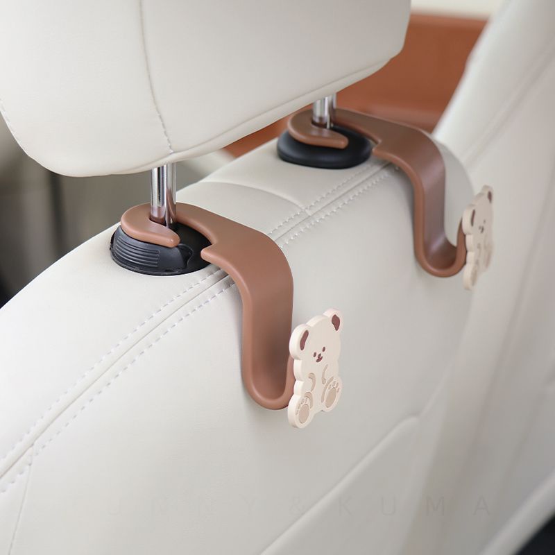Car hook Seat back small hook cute cartoon rear multi-function rear seat hook