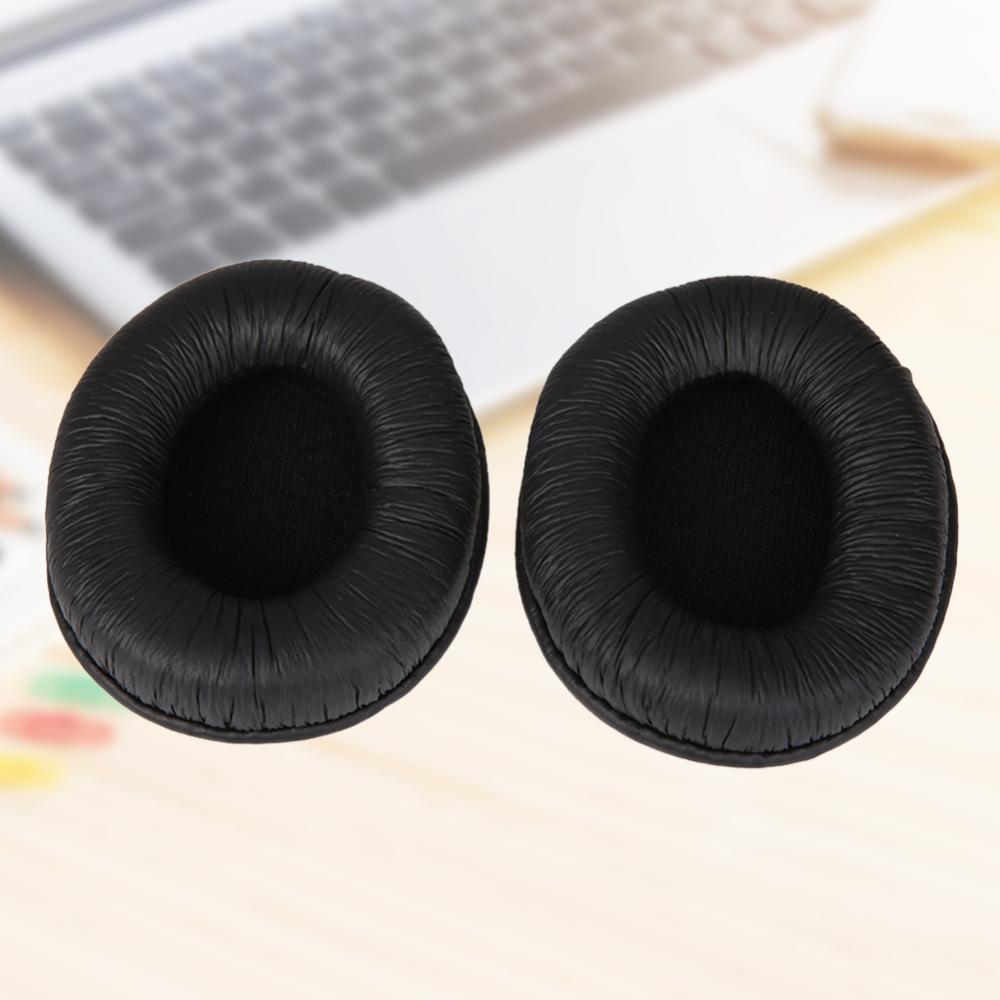 1Pairs Headphone Earpads High Elasticity Ear Protective Sleeve Replacement Comfortable for SONY MDR-7506 MDR-V6 MDR-CD 900ST
