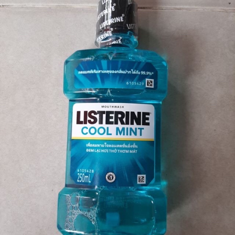Nước xúc miệng listerine 250 ml ,750 ml