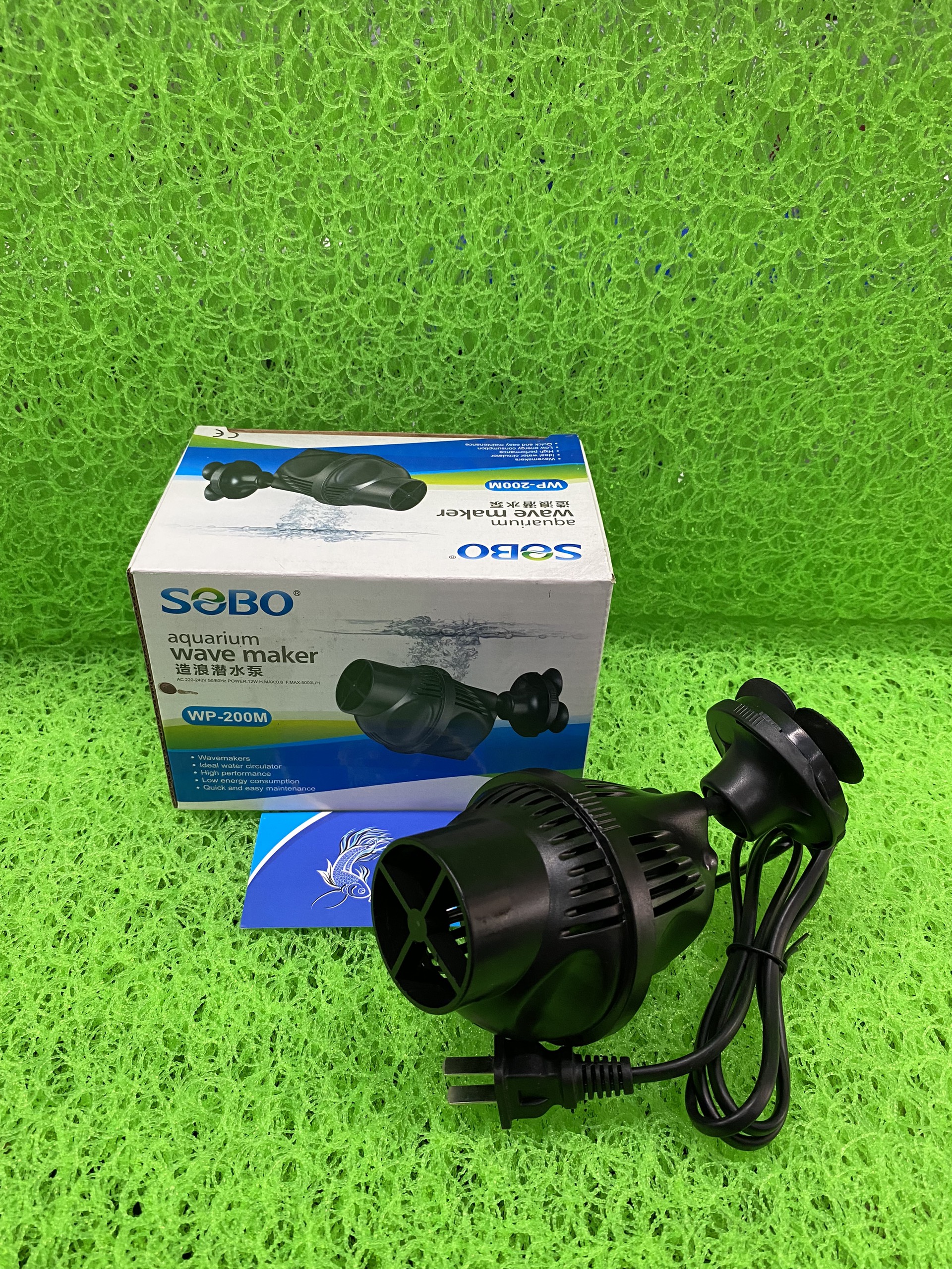 Máy Thổi Luồng Sobo WP Cho Bể Cá ( Mã 100M-200M-300M-400M)