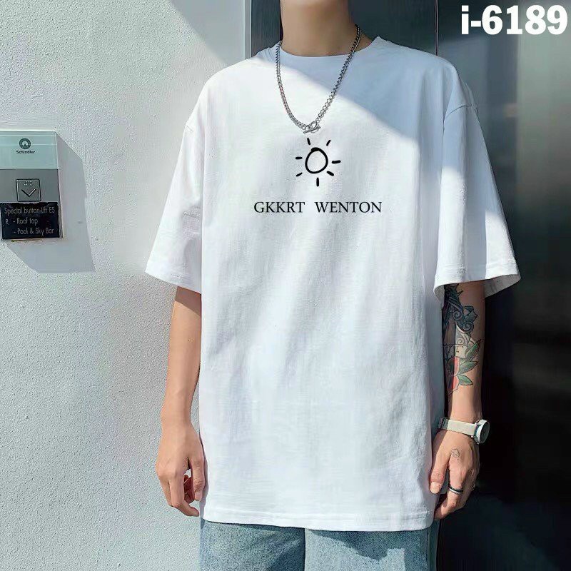 Áo thun unisex tay lỡ