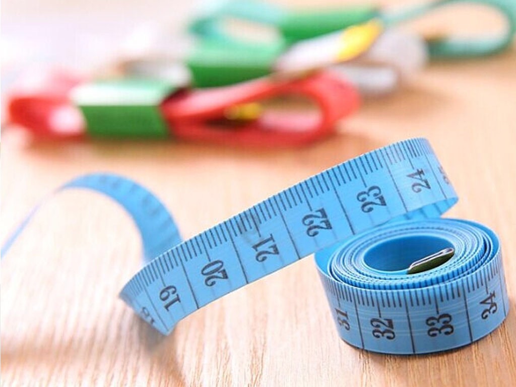 THƯỚC DÂY MAY VÁ, ĐO CHIỀU CAO, KÍCH THƯỚC 3 VÒNG