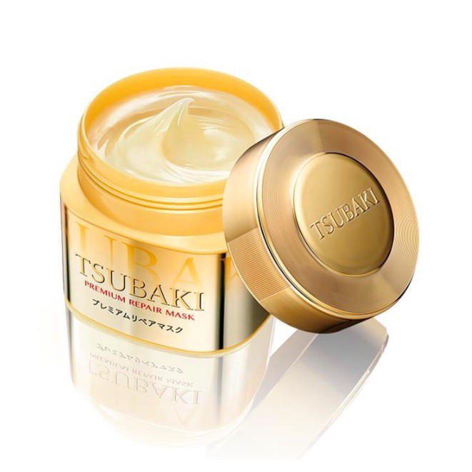 Mặt nạ ủ tóc Cao Cấp phục hồi hư tổn Tsubaki (180g)