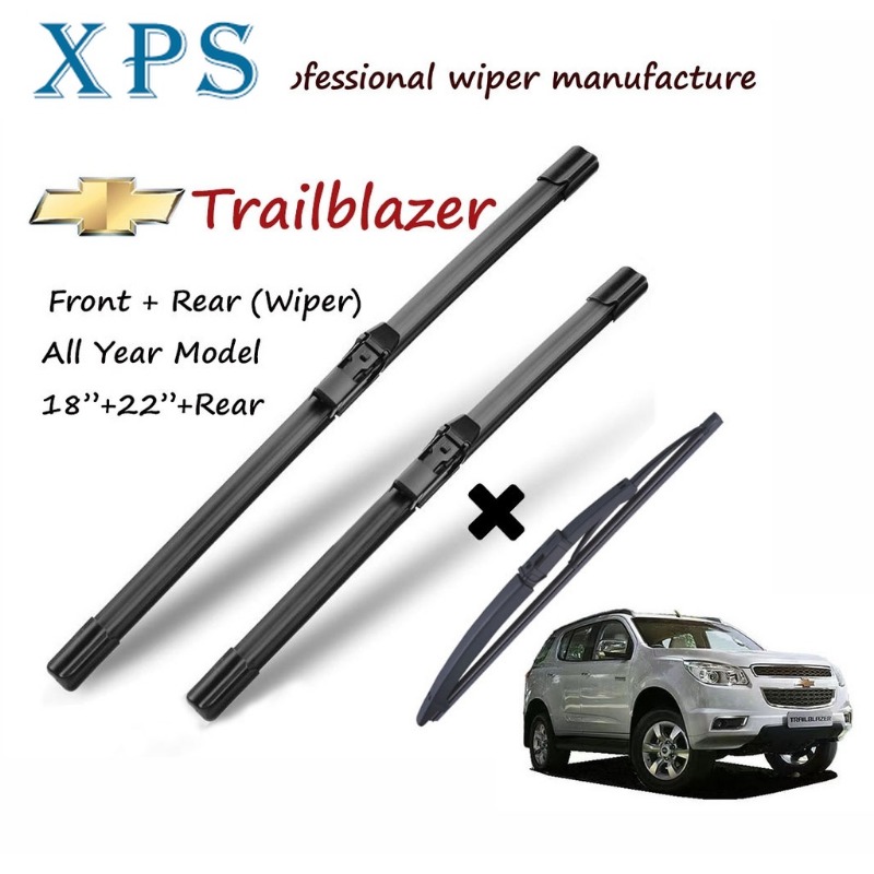 Xps Chevrolet Trailblazer 18+22+12G Wiper Blade Set for All Year Model Chevy Trail Blazer Car Window Wiperfrom veist