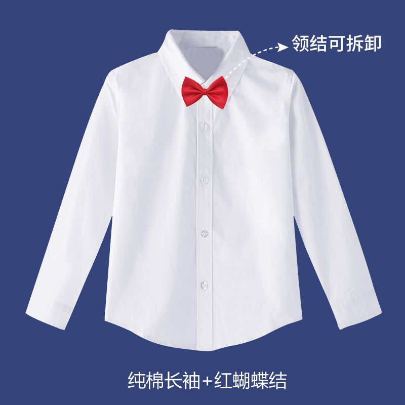 MT women shirts summer school uniform dress shirt girls white shirt children's white school uniform short sleeve boy white lined summer thin cotton elementary school student
