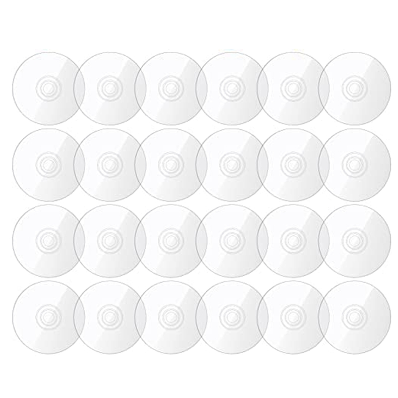 Clear CDs for Painting Blank CDs for Decoration DIY Aesthetic Wall Cd Room Decor Transparent Wall CDs Crafts
