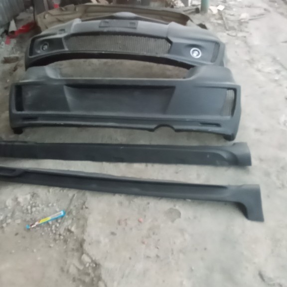 bodykit yaris bakpao trd thailand body kit yaris GRADEA kuat.tebal