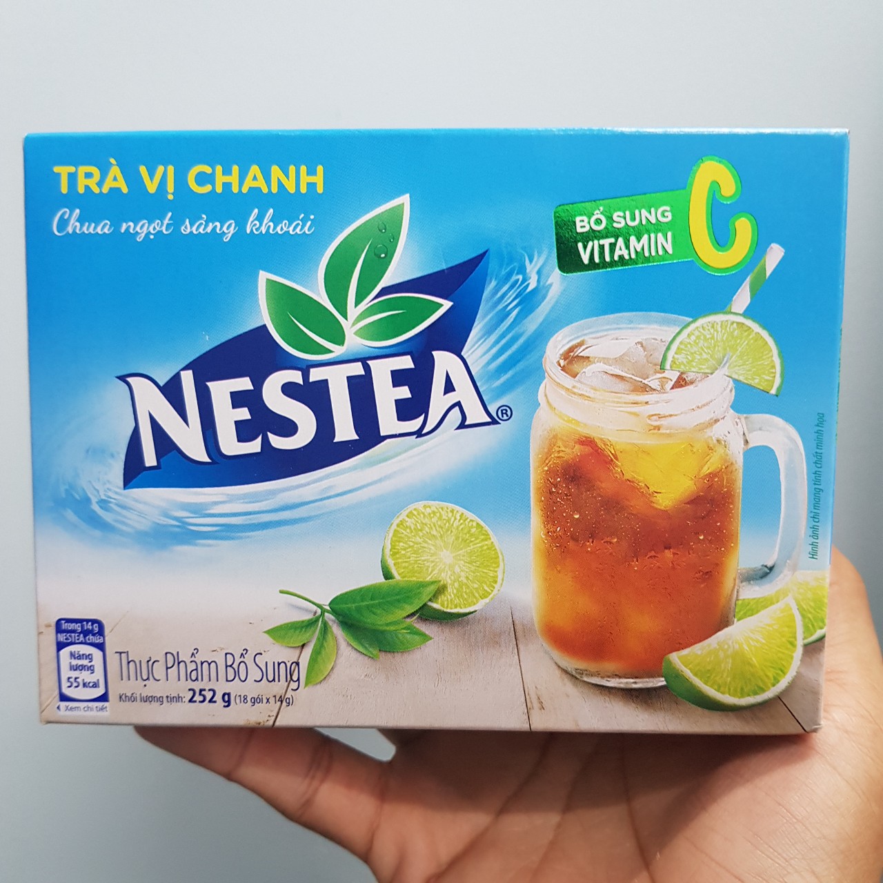 Trà nestea vị chanh 252g (18 gói)