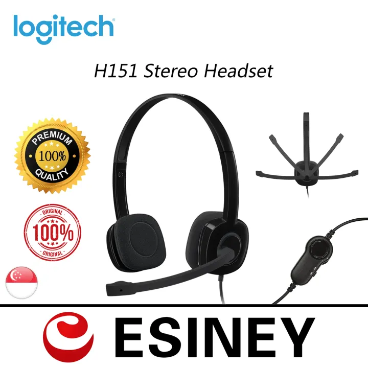 logitech headset h151 mic not working