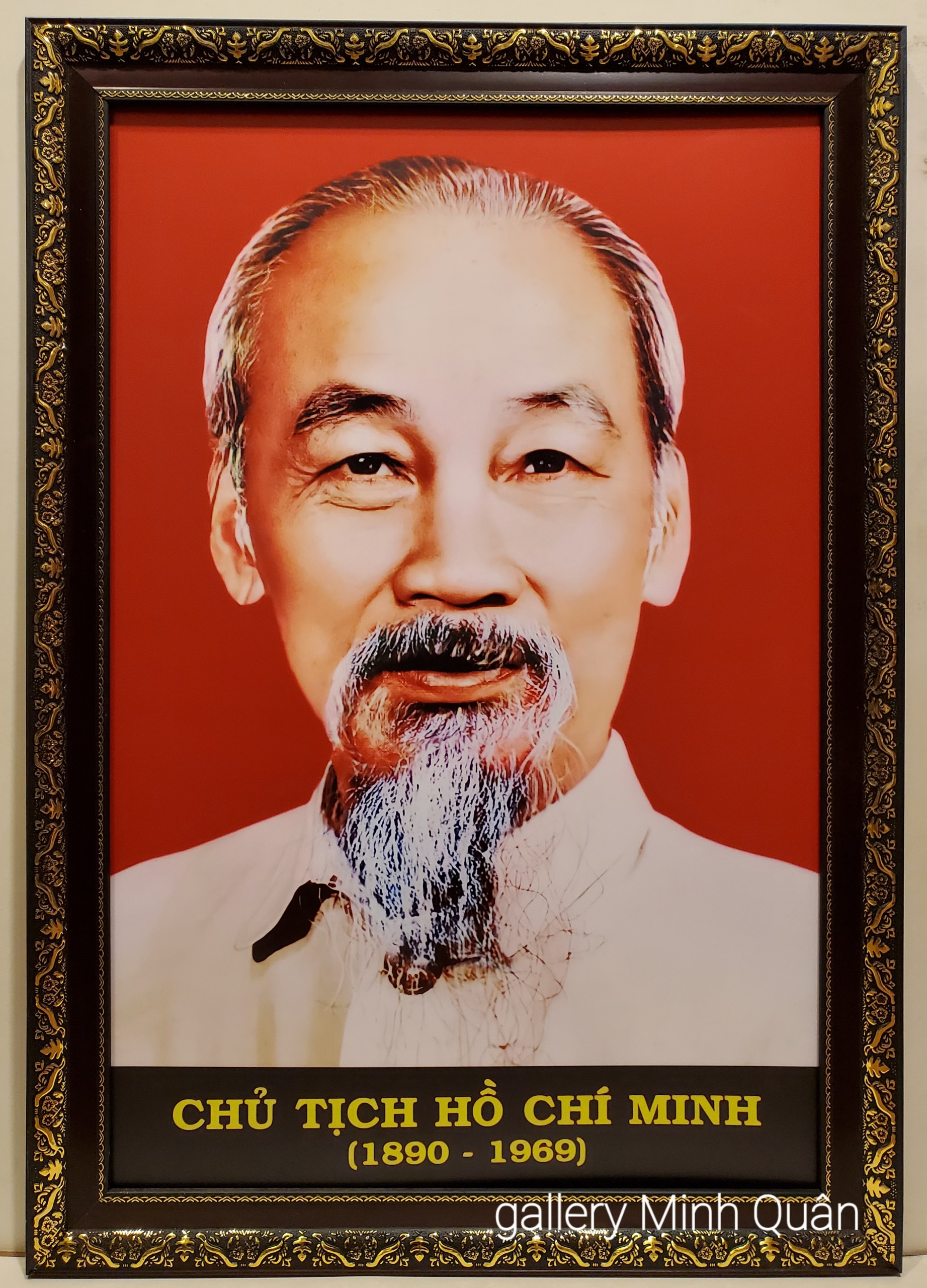 Ảnh chân dung Bác Hồ Kính yêu -ID31S.2 (KT 50*70cm)