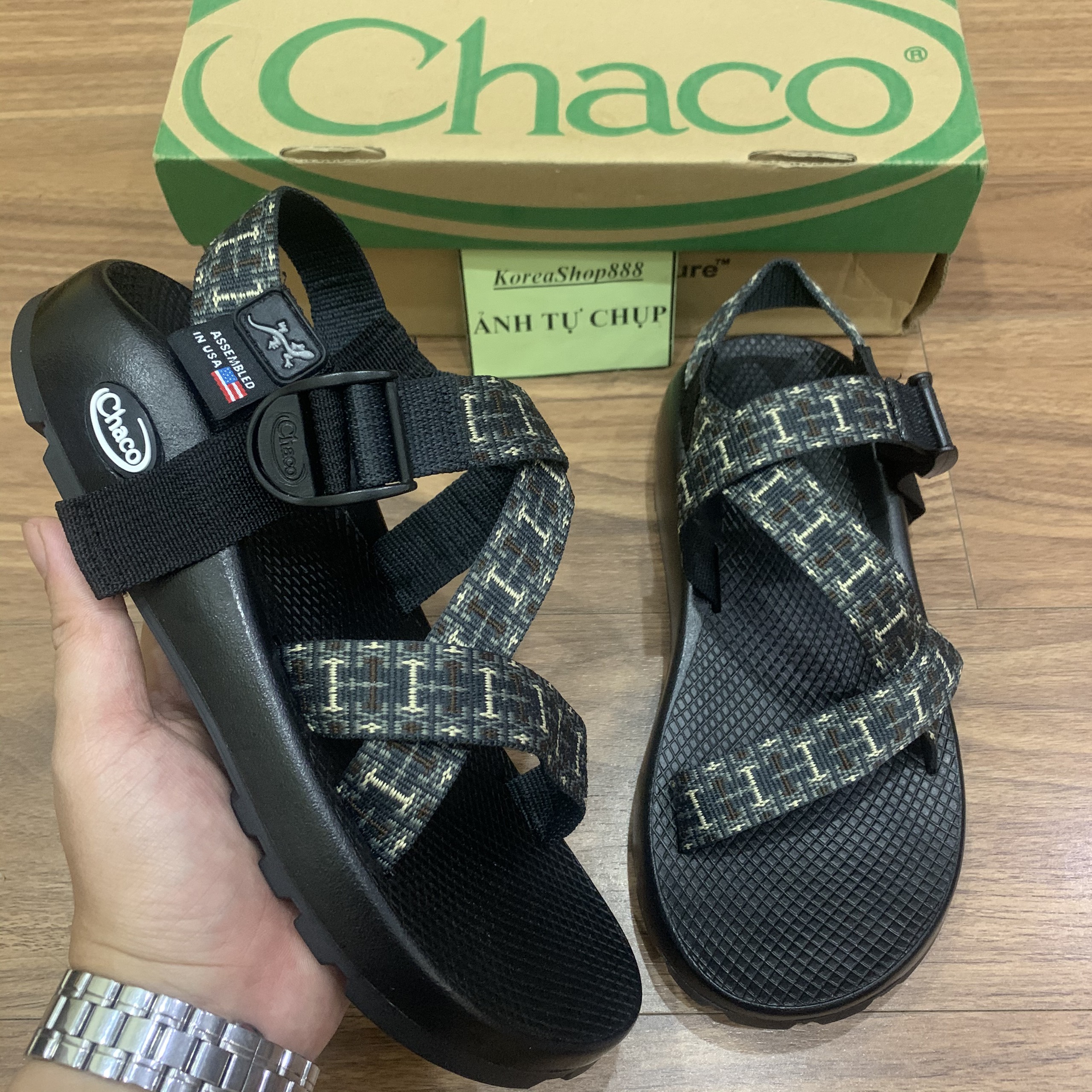 Dép Xăng Đan Nam Chaco Đế Cứng Mã D37