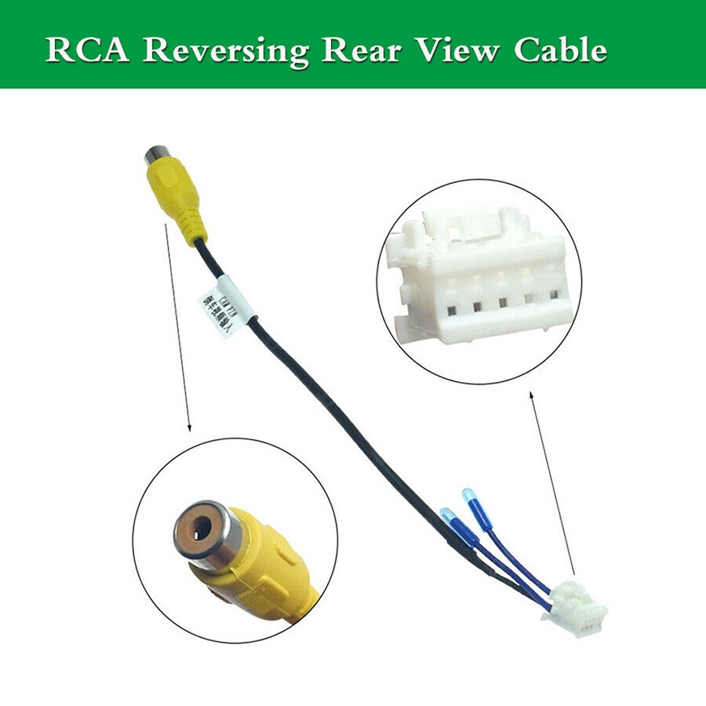 Navigation Reverse Universal Large Screen Camera Image Conversion Cable 10 Pins