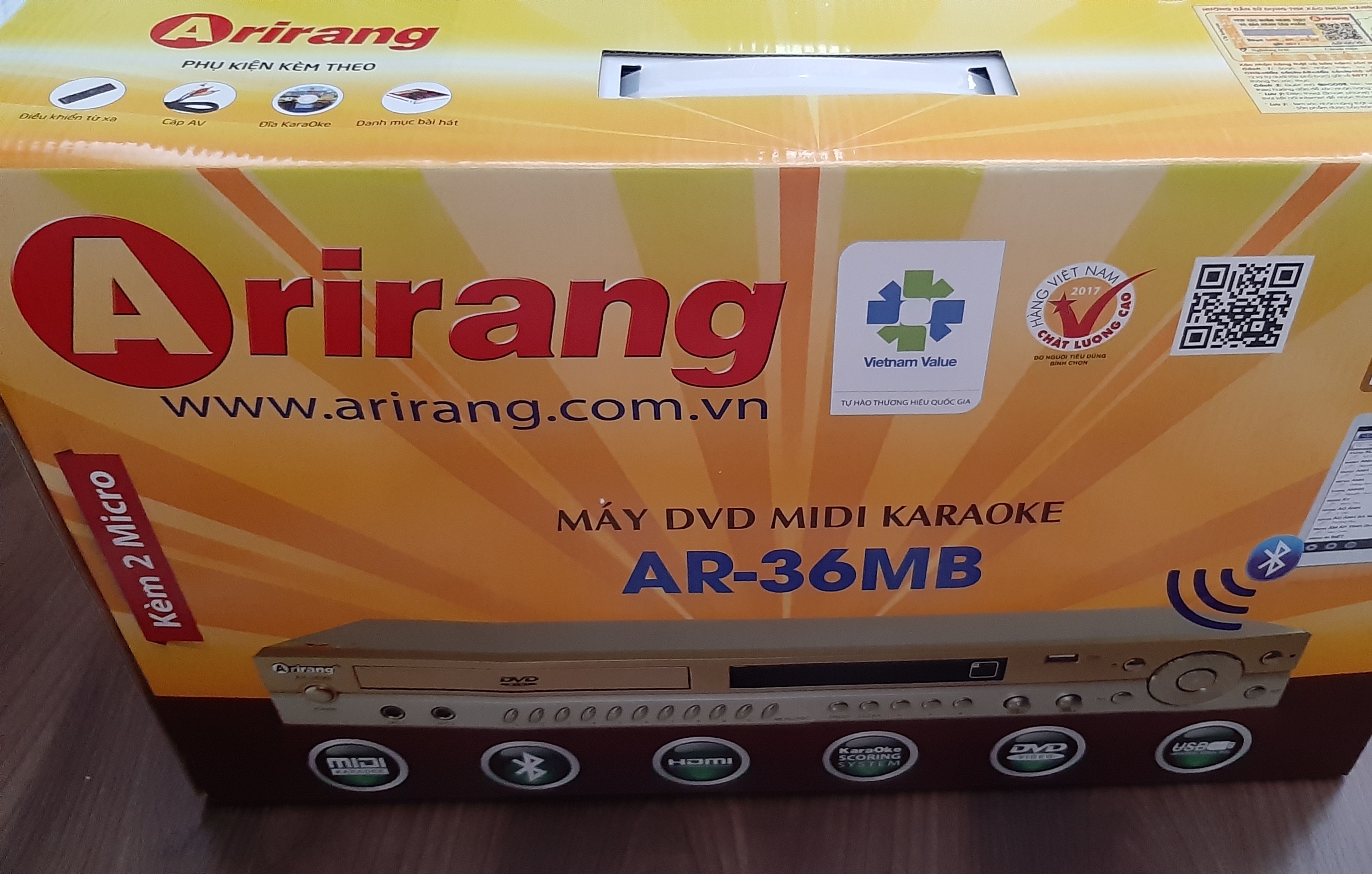 DVD Karaoke Arirang AR-36MB