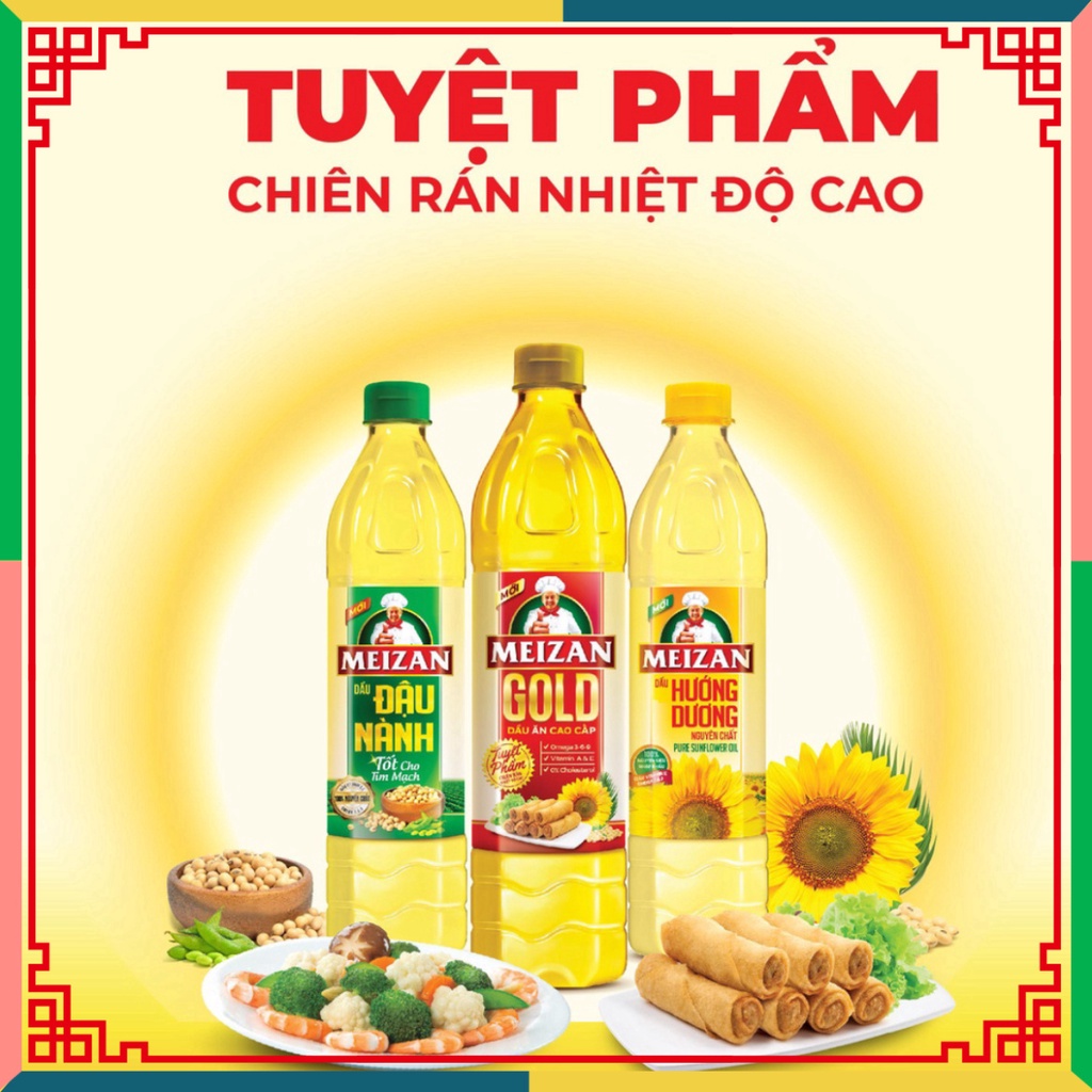 Dầu đậu nành Meizan 2L