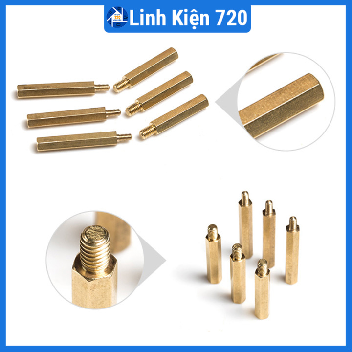 Combo 10 cọc đồng phi 3mm loại xịn chiều dài 0.5-5cm