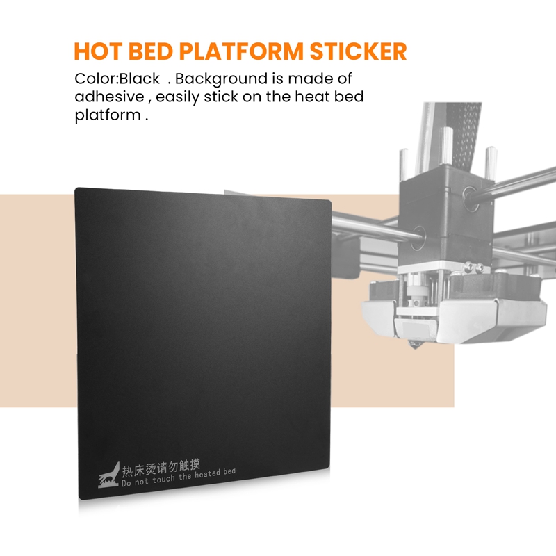 3D Printer Accessories 235x235mm Hot Bed Platform Sticker Adapted For Ender-2 Ender-3