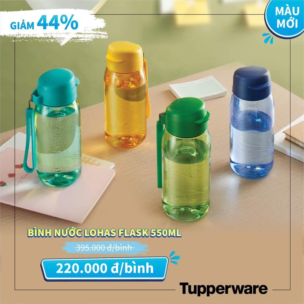 Bình Nước Lohas Flask 550ml - Tupperware