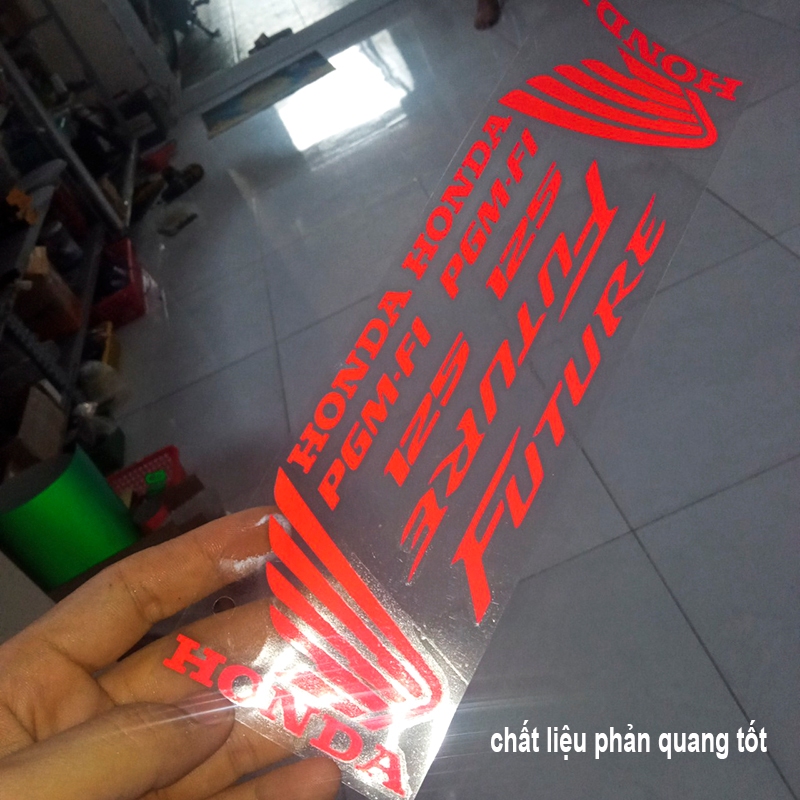 Bộ Tem FUTURE 10 món Phản Quang