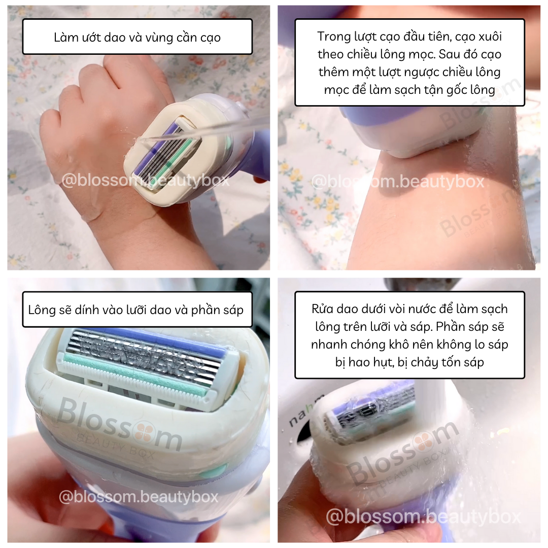 [đủ bill] DAO CẠO SCHICK INTUITION ĐẦU BƠ KÈM REFILL