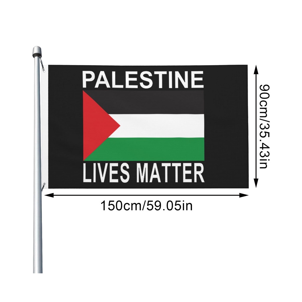 60X90 90X150cm PLE Palestine Drapeau Palestinien