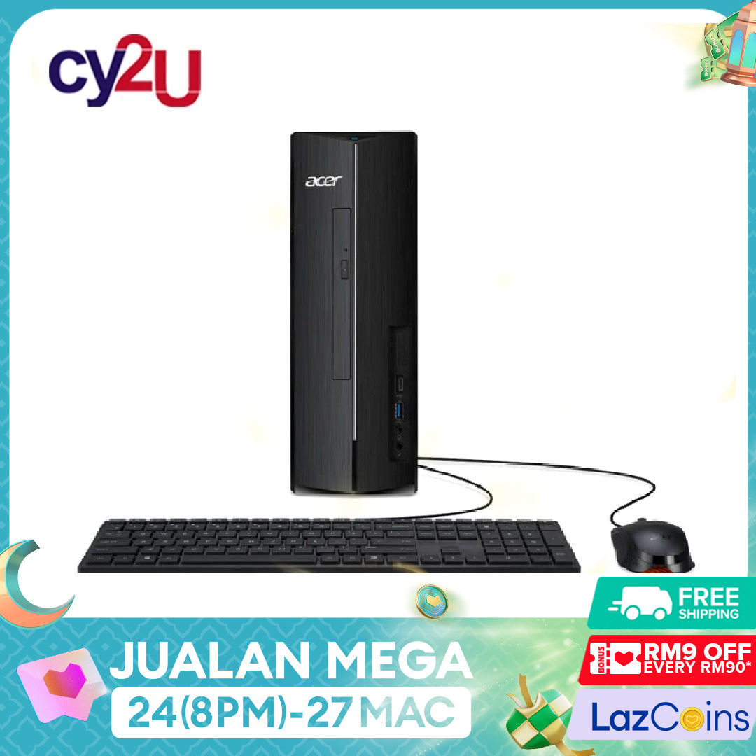 Acer Aspire Xc 1780 13100w11 Desktop Pc Intel Core I3 13100 4gb Ram