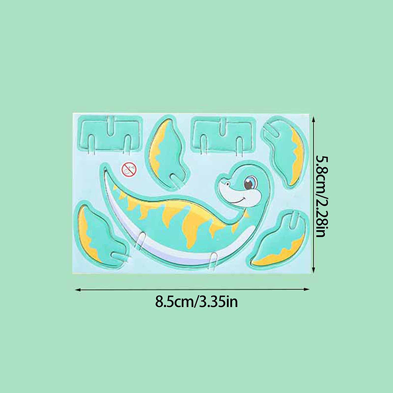 30Pcs Mini Cartoon Animal DIY Paper Jigsaw Puzzles Toys For Kids ...