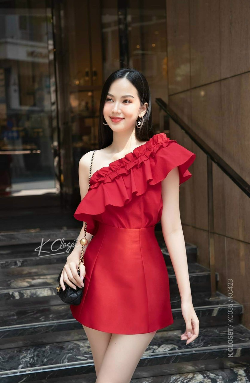 Set bộ Lệch Viền Bèo