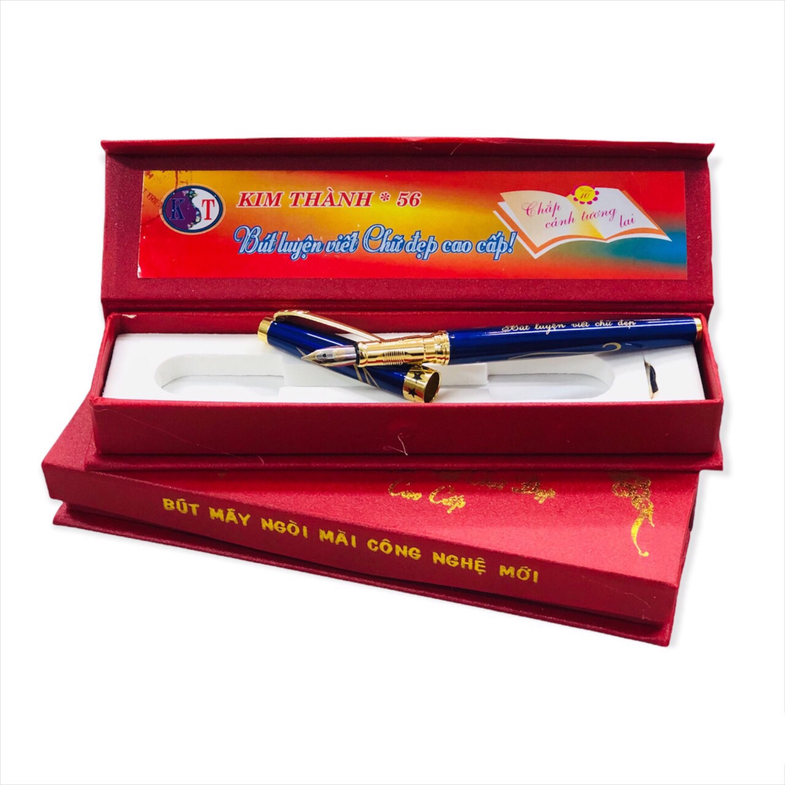 Edubook - Bút máy Kim Thành 56 (Nét thanh nét đậm)