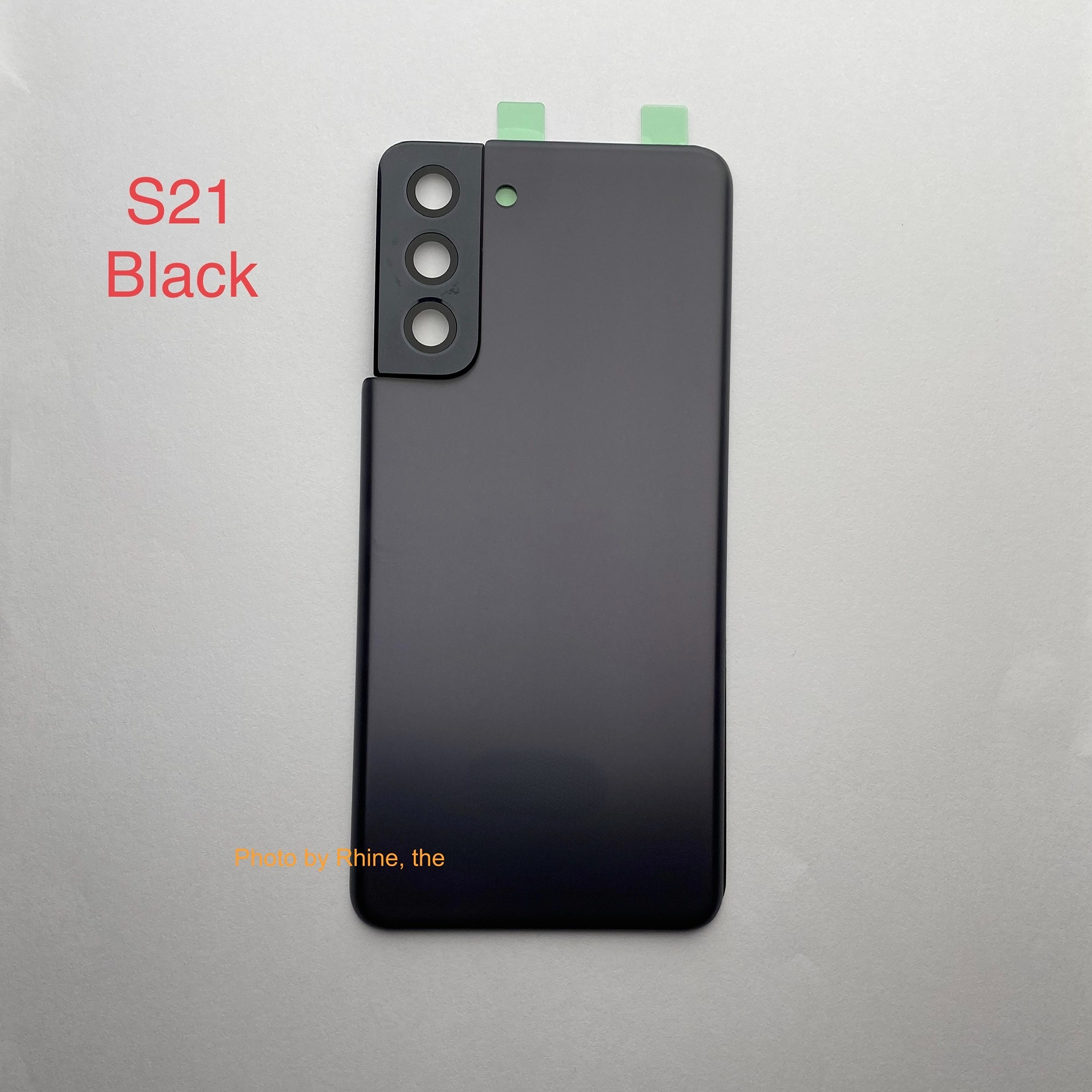 Zhitian Luxury For Samsung Galaxy S21/S21 Plus S21+/S21 Ultra Battery Back Cover Door Rear Glass Housing Case Camera Lens Frame Adhesive. 