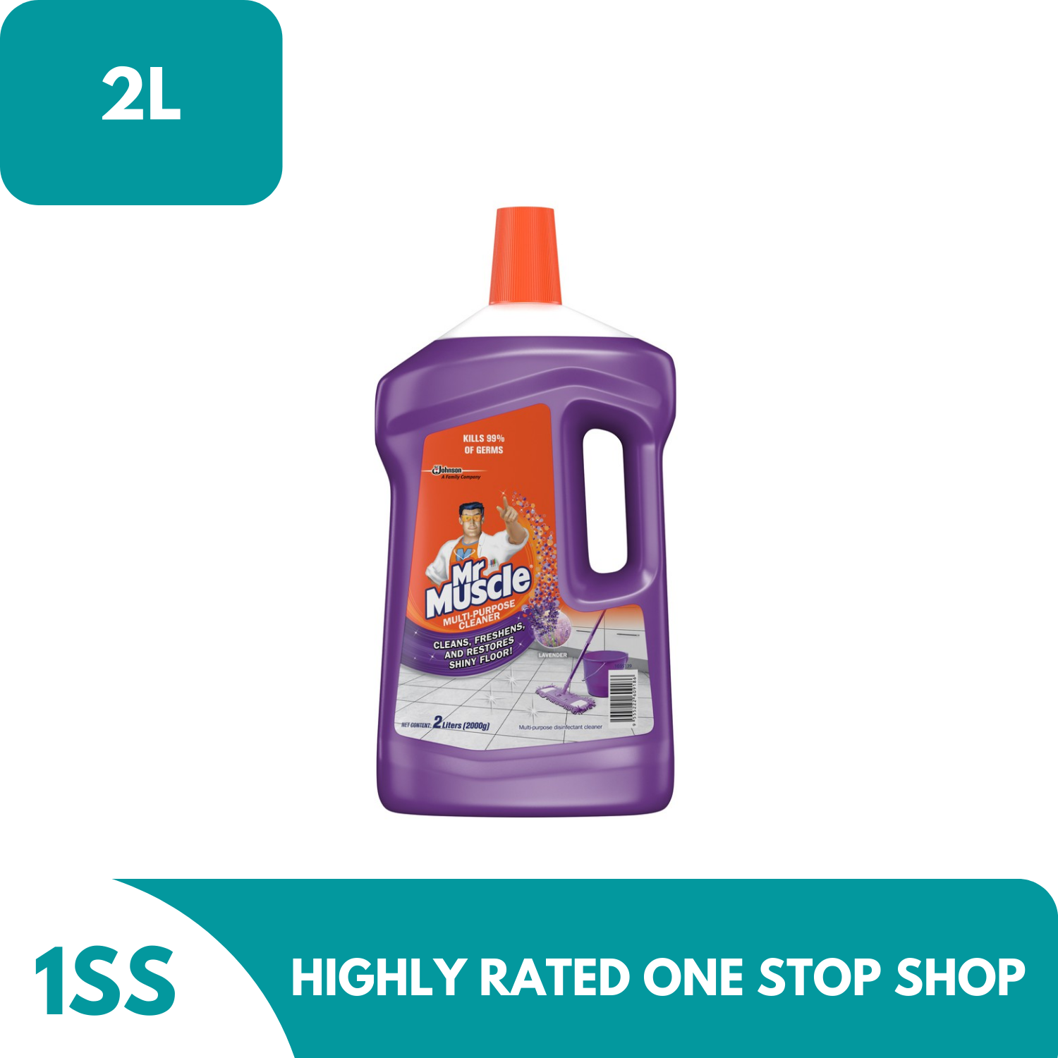 Mr Muscle Multi Purpose Cleaner Lavender 2L Lazada PH