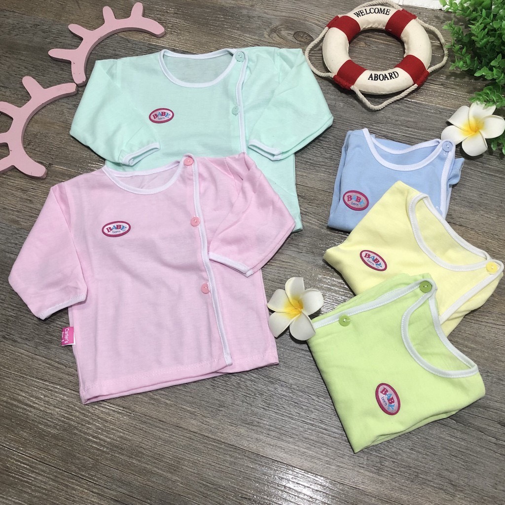 áo sơ sinh baby boom 100%cotton