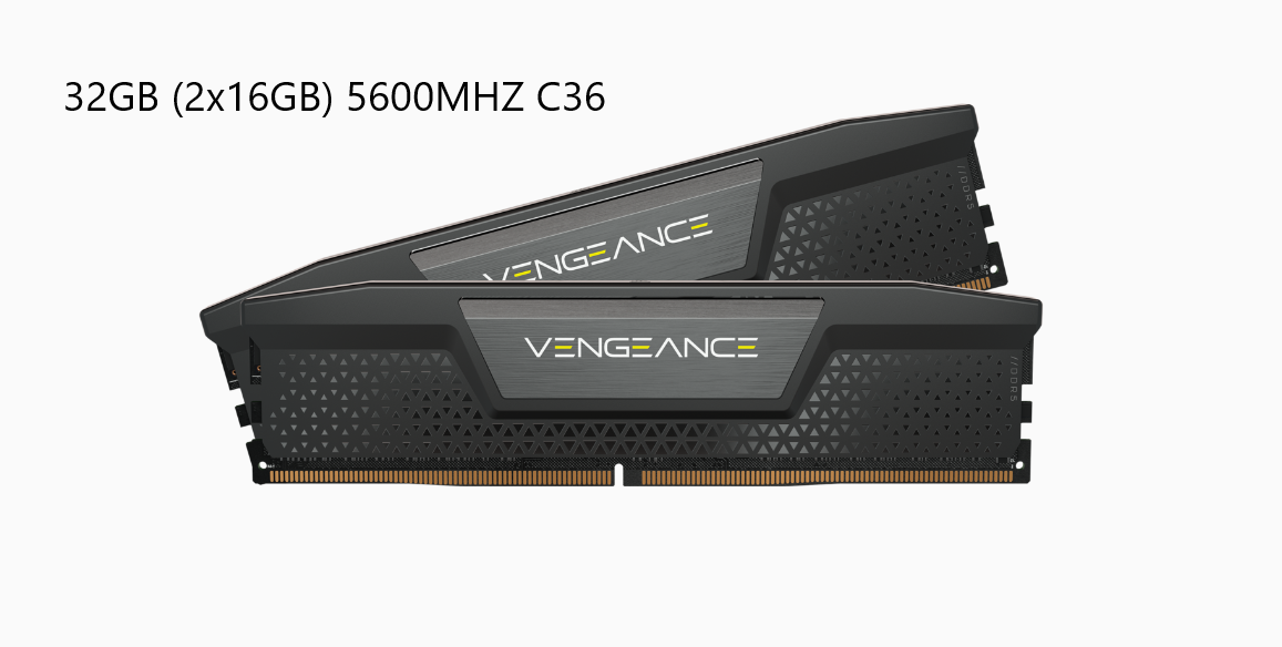 CORSAIR Vengeance DDR5 32GB (2 x 16GB) DDR5 4800Mhz C40, 5200Mhz