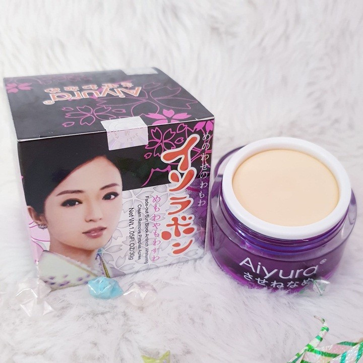 Kem dưỡng da Aiyura Nhật Bản - Tàn nhang, nám, sạm da 30g