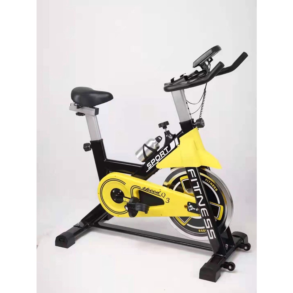 Xe đạp tập thể dục Q3 (Có đo nhịp tim, tặng kèm bình nước) - Kèm ảnh, video  thật | Lazada.vn